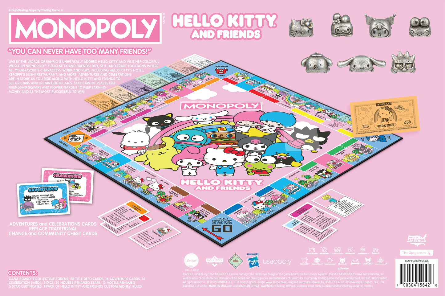 Monopoly® Hello Kitty®And Friends Board Game, by