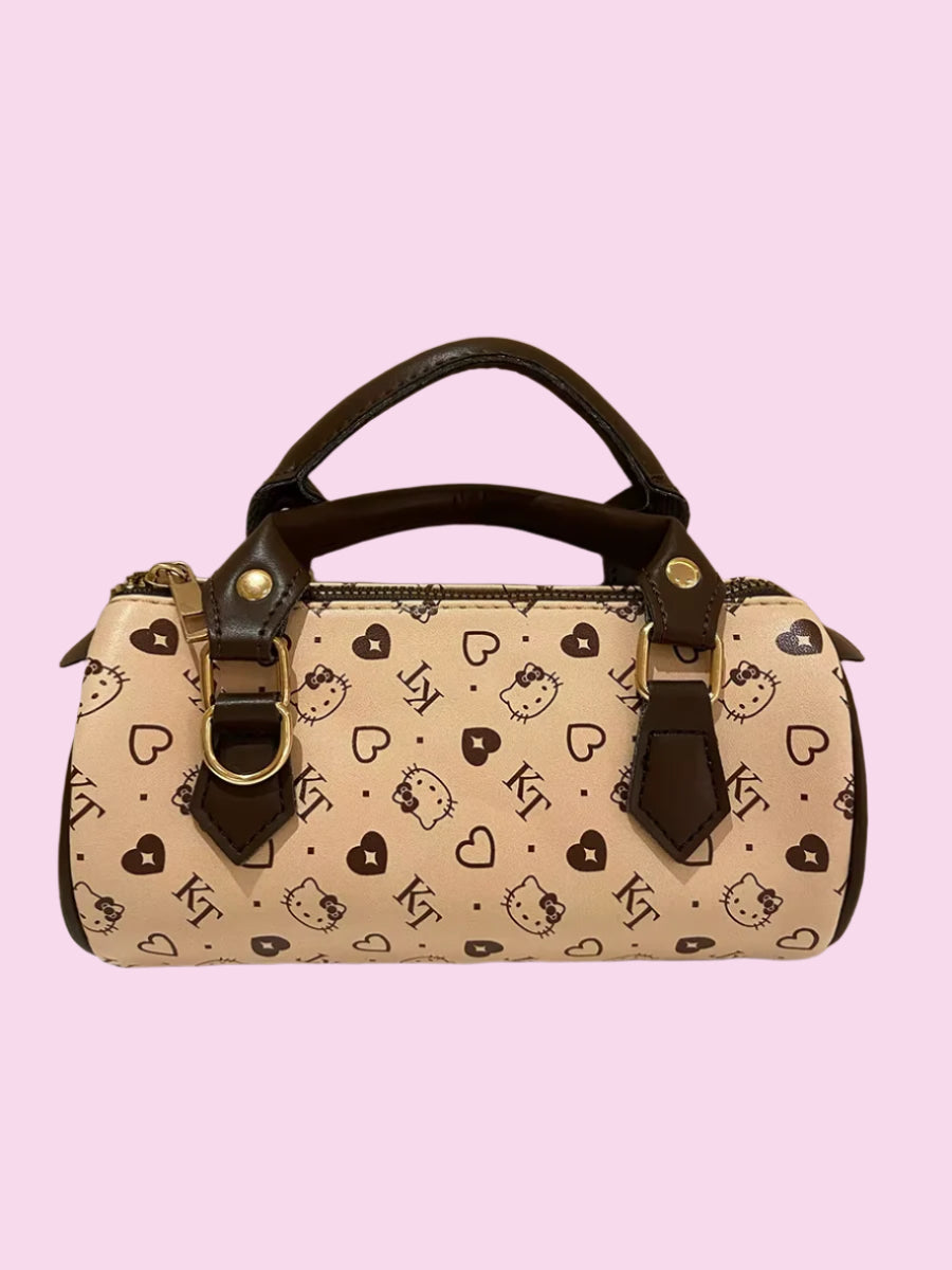 Chic Kitty Charm Duffel