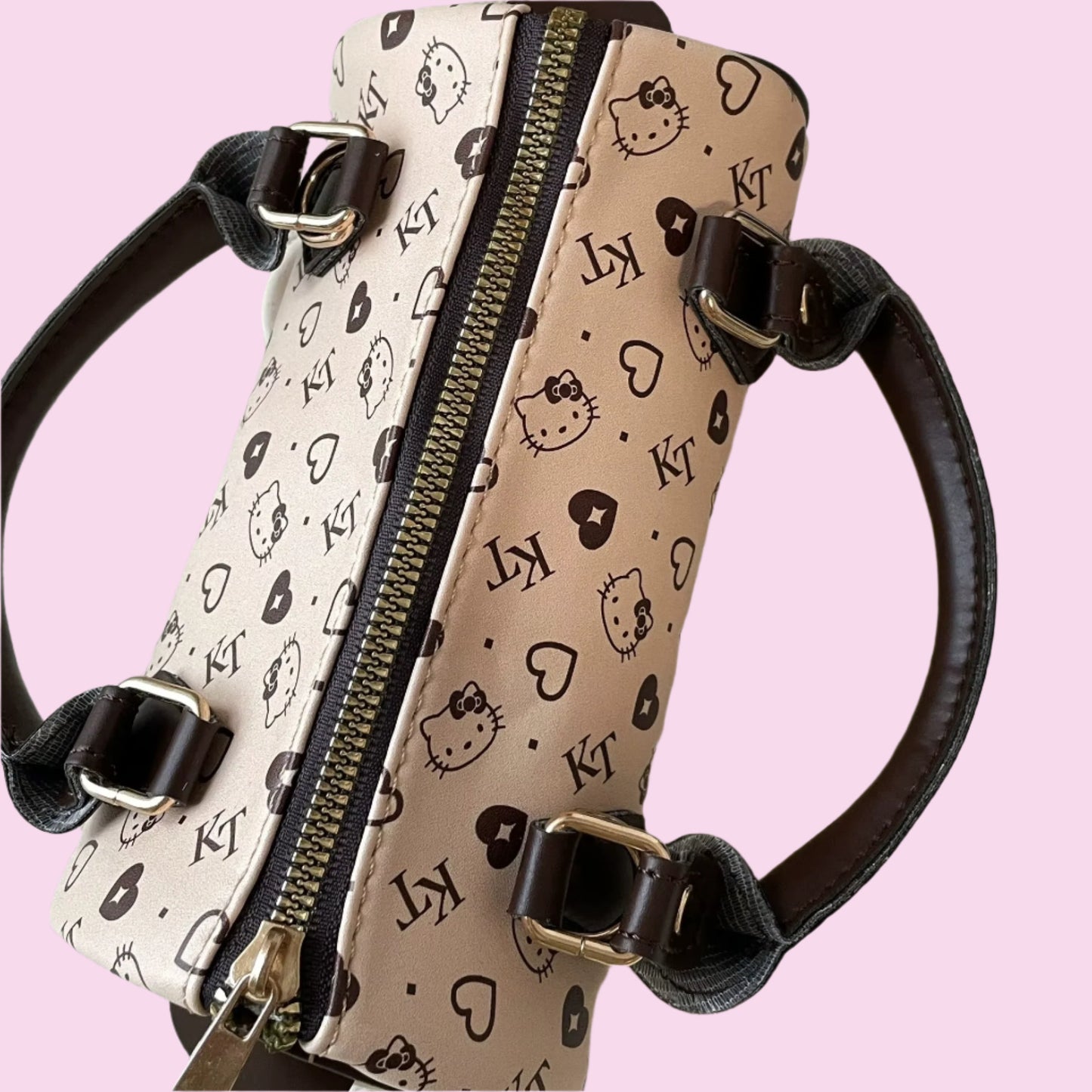 Chic Kitty Charm Duffel