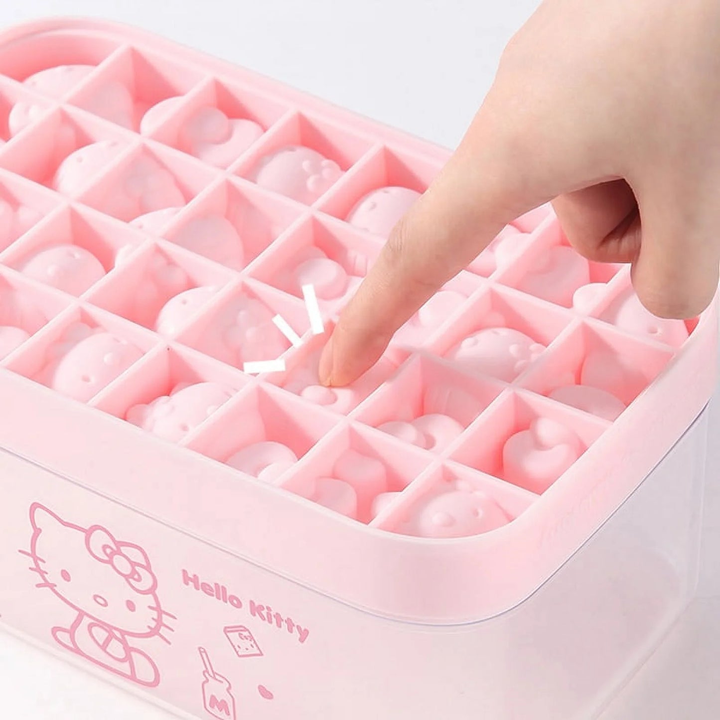 4PCS Kawaii Sanrio Hellokitty Ice Tray Mold Cinnamoroll Cute Anime Summer Home Kitchen Baking Ice Cube Silicone Ice Box Tool