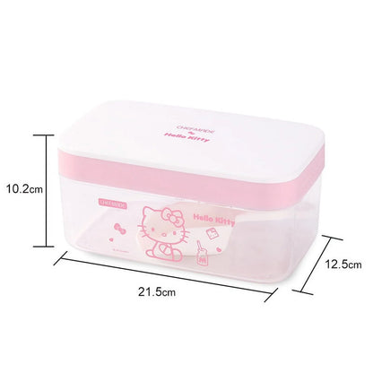 4PCS Kawaii Sanrio Hellokitty Ice Tray Mold Cinnamoroll Cute Anime Summer Home Kitchen Baking Ice Cube Silicone Ice Box Tool