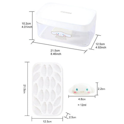 4PCS Kawaii Sanrio Hellokitty Ice Tray Mold Cinnamoroll Cute Anime Summer Home Kitchen Baking Ice Cube Silicone Ice Box Tool