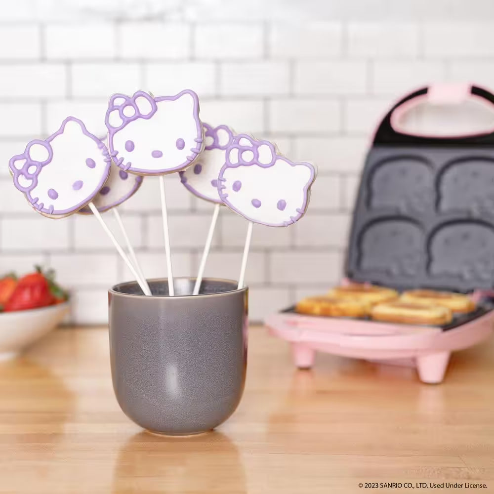 Hello Kitty Cake Pop Maker- Hello Kitty Treats - Makes 4 Kitty Cake Pops
